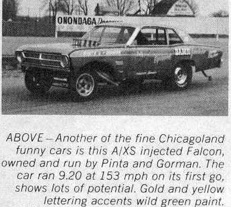 Onondaga Dragway - Onondaga Dragway Falcon July 1967